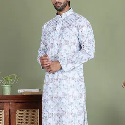 Anouk Men Embroidered Sequinned Kurta-83