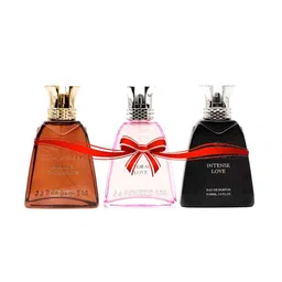 Menjewell Set Of 3 Intense Love, Floral Love & Million Thoughts Eau De Parfum -100 ml Each-1