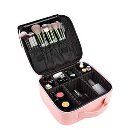 Rhe Cosmetics Pink Professional Makeup Pouch image 2