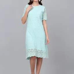 Dressitude Embroidered Lace A-Line Dress-picture-8