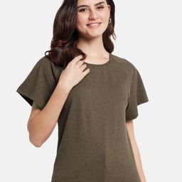 METTLE Round Neck Raglan Sleeves Cotton T-shirt-picture-24