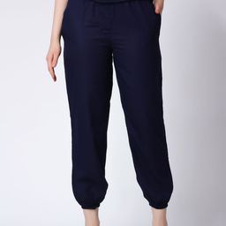 Moms Maternity Women Relaxed Straight Leg High-Rise Easy Wash Maternity Trousers-image-94
