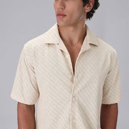 Banana Club Men Classic Slim Fit Opaque Casual Shirt-image-63