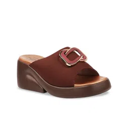 MEDIFEET Women Leather Comfort Heel Sandals-43