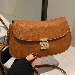 LULU & SKY PU Structured Handheld Bag with Bow Detail-image-55