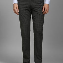 Louis Philippe Men Checked Trousers-picture-33