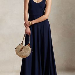 Polo Ralph Lauren Women Solid Scoop Neck Fit & Flare Dress-image-60