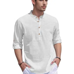 SQS Men Cotton Straight Kurtas-picture-8