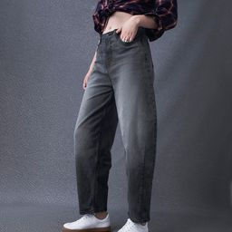VOLTEDGE Women Comfort High-Rise Slash Knee Light Fade Jeans-image-14