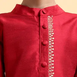 Mera Rang Boys Regular Kurta with Pyjamas image 3