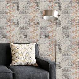 ArtzFolio Printed UV-Resistant Anti-Bacterial Abstract Grunge Pattern Peel & Stick Wallpaper-image-84