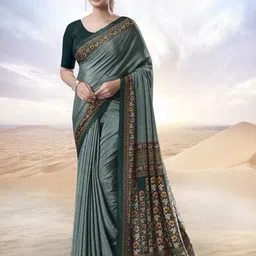 Jaanvi Floral Printed Pure Crepe Saree-picture-15