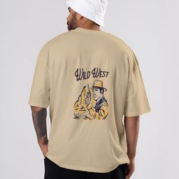 Moda Rapido Men Oversized round neck Printed T-shirt-image-75