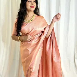 KALINI Woven Design Zari Pure Silk Banarasi Saree-image-94