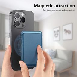 clickcase Magnetic Wallet with Video Stand, Compatible with MagSafe Wallet for iPhone Wallet with Kickstand, Card Holder for iPhone 16/15/14/13/12 Series (Green) image 5