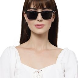 YourSpex Grey Lens & Black Wayfarer Sunglasses with UV Protected Lens image 3
