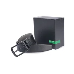 United Colors of Benetton Men Altdorf Leather Textured Reversible Belt-picture-24