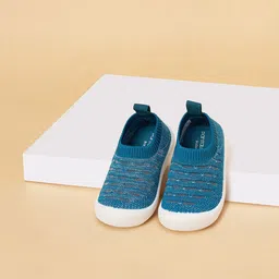 Pantaloons Baby Boys Woven Design Slip-On Sneakers-picture-35