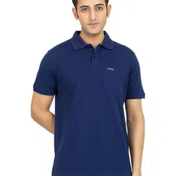 Antiloop Men Polo Collar Pockets T-shirt-image-94