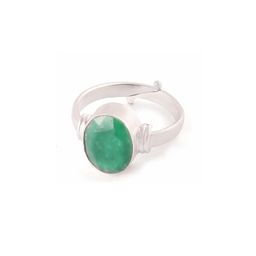 GenZcomplex Rhodium-Plated Brass Finger Ring-picture-34