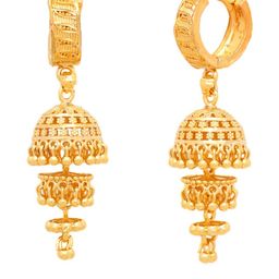 Luv Fashion Gold-Plated Drop Earrings-image-66