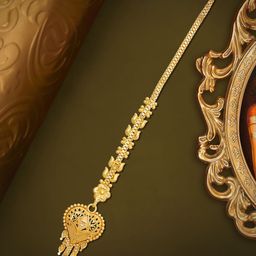 arch fashion Gold-Plated Maang Tikka Head Jewellery-image-62