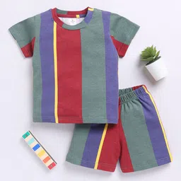 Clt.s Unisex Kids Striped Night suit-picture-46