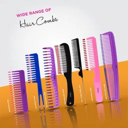 VEGA Shampoo Comb With Wide Tooth - Blue 1269 image 4