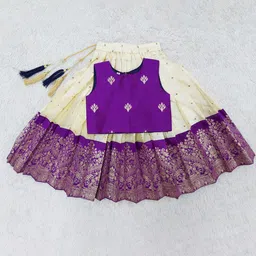 FELIZ THE DESIGNER STUDIO Girls Ready to Wear Lehenga &-picture-20