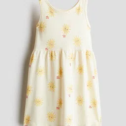 H&M Patterned Cotton Dress-image-41