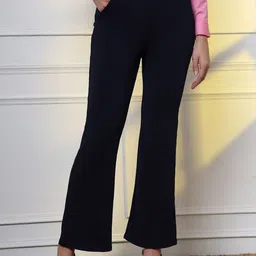 FITHUB Women High-Rise Trousers-image-72