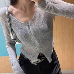 KPOP Women V-Neck Top-image-116