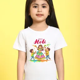 MINI & MING Girls Cut Outs T-shirt-image-97