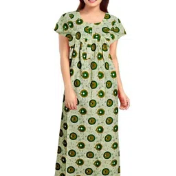 AAKARSHANA CREATION Women Printed Cotton Nightdress-picture-22