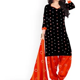 Ravi Janki Suit & Sarees Bandhani Printed Unstitched Dress Material-picture-23