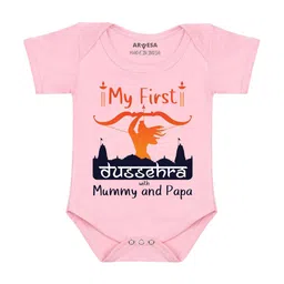Arvesa My First Navratri Printed Bodysuit-image-14