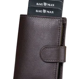 BAGMAN Men Leather Card Holder-22