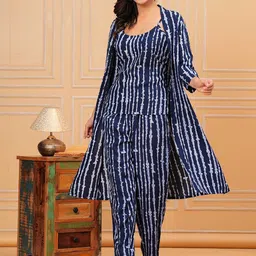 SIDDHANAM Women Tie and Dye Night suit-image-20