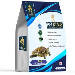 Food of Excellence Turtle Non Water Polluting Foods Fortified Vitamins & Mineral 0.5 kg Dry Young, New Born, Adult, Senior Turtle Food-17