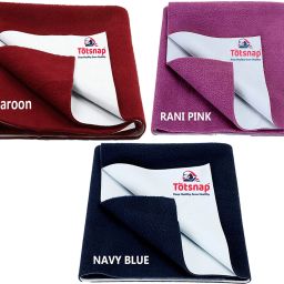 Fleece, Rubber Baby Bed Protecting Mat-image-69