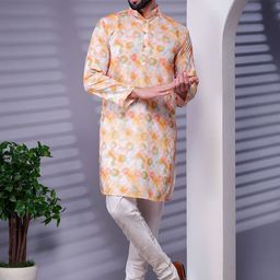 Moda Rapido Men Printed Kurta-image-64