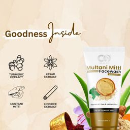 CO BEAUTY Set Of 2 Multani Mitti Face Wash With Licorice For Radiant Skin - 100 ml Each image 3