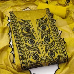 HMP Fashion Embroidered Unstitched Dress Material-image-48
