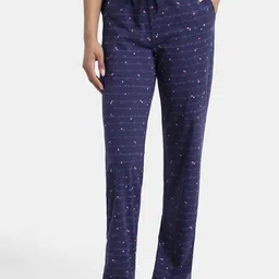 Jockey Super Combed Cotton Printed Pyjama with Side Pockets-RX88-image-64