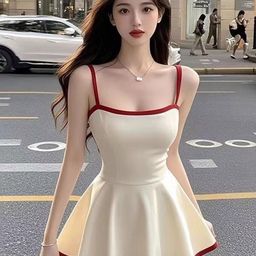 StyleCast Women Shoulder Straps Casual Fit and Flare Dress-image-14