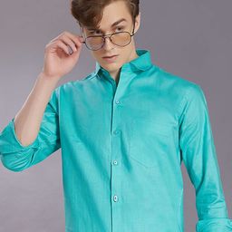 DIVISIVE Men Club Slim Fit Opaque Casual Shirt-image-2