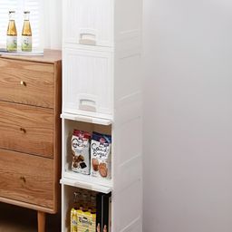 SUMOWARE INDUSTRIES White Textured 4-Layer Drawers-35