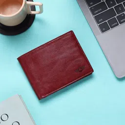 Metronaut Men PU Two Fold Wallet-4
