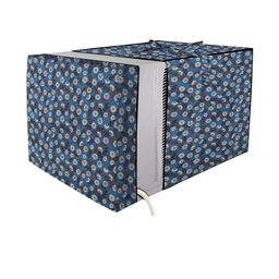 Stylista Blue Solid Waterproof Air Conditioner Covers-picture-36