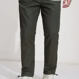 HIGHLANDER Men Comfort Straight Fit High-Rise Trousers-picture-22